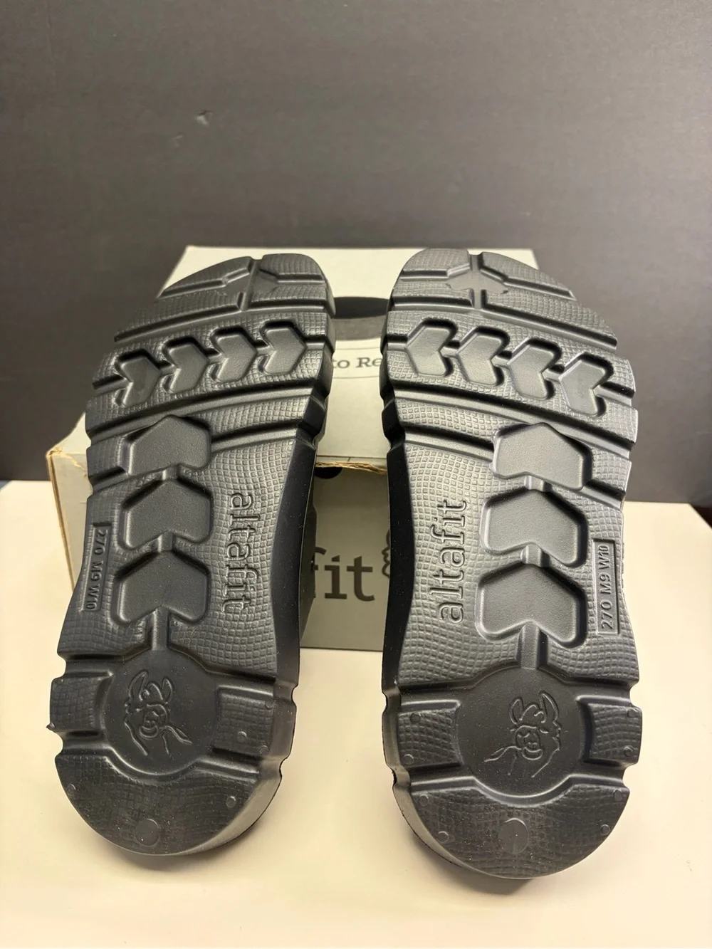 altafit Black Slide Sandals